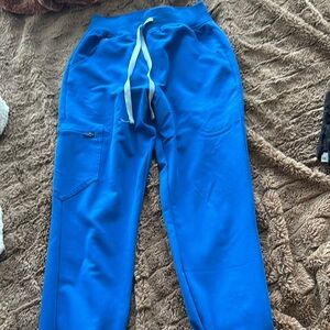 Figs Blue Relaxed Fit Set (top and bottom)